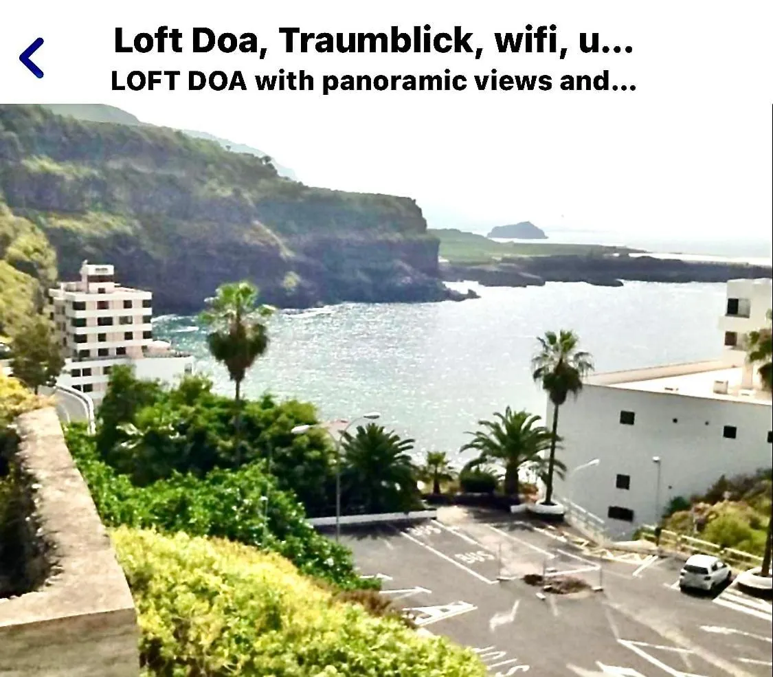 Loft Doa With Panoramic Views And Wifi San Marcos Apartment Icod De Los Vinos